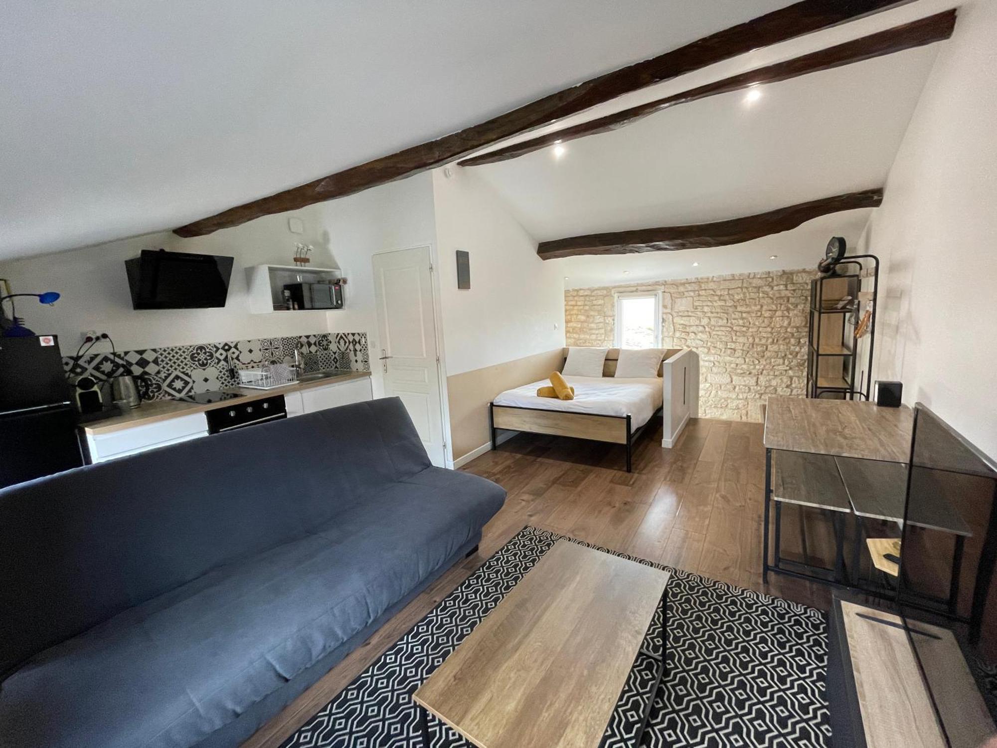 Chez Jean-Yves Et Zoe - Le Saint Andre - Au Calme, Tres Propre, Proche Parkings, Clim Apartment นีออร์ ภายนอก รูปภาพ